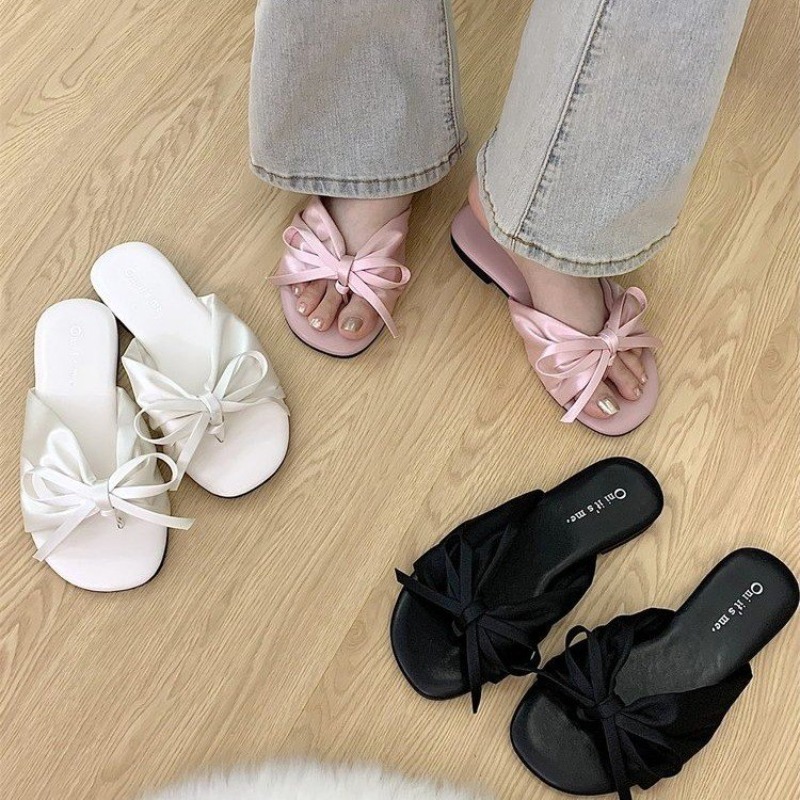 Summer Clothing Korea - MEW รองเท้าแตะผู้หญิงสำหรับใส่กลางแจ้งในฤดูร้อน 2026 ใหม่แฟรี่แมตช์กับกระโปรง รองเท้าแตะชายหาด สไตล์เกาหลี