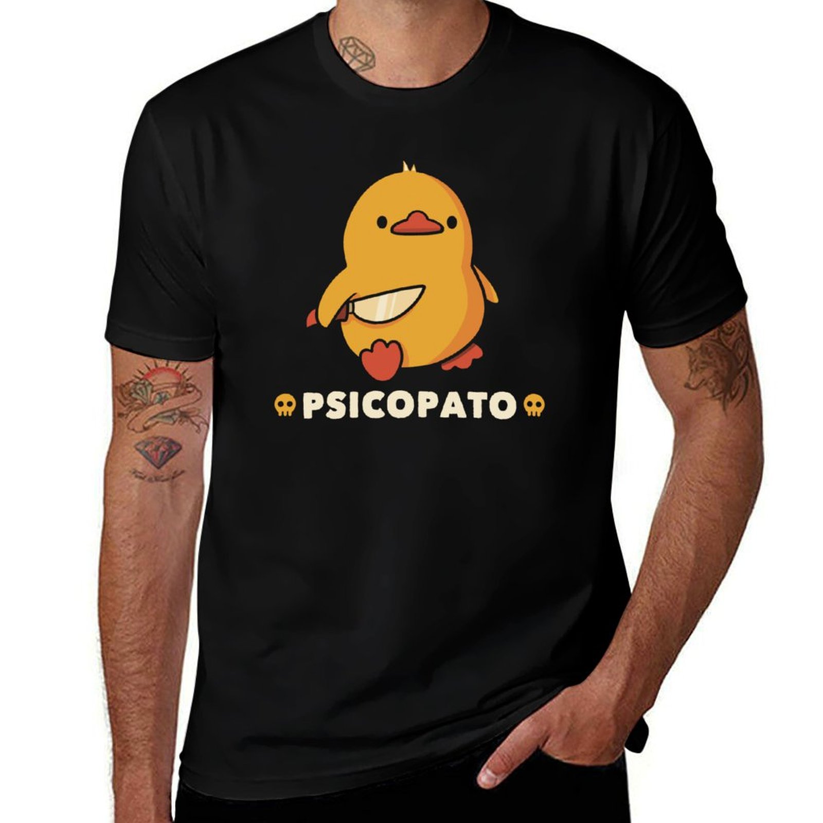 Summer Duck Clothing - Psicopato เป็ดตลกโดย Tobe Fonseca เสื้อยืด Tops