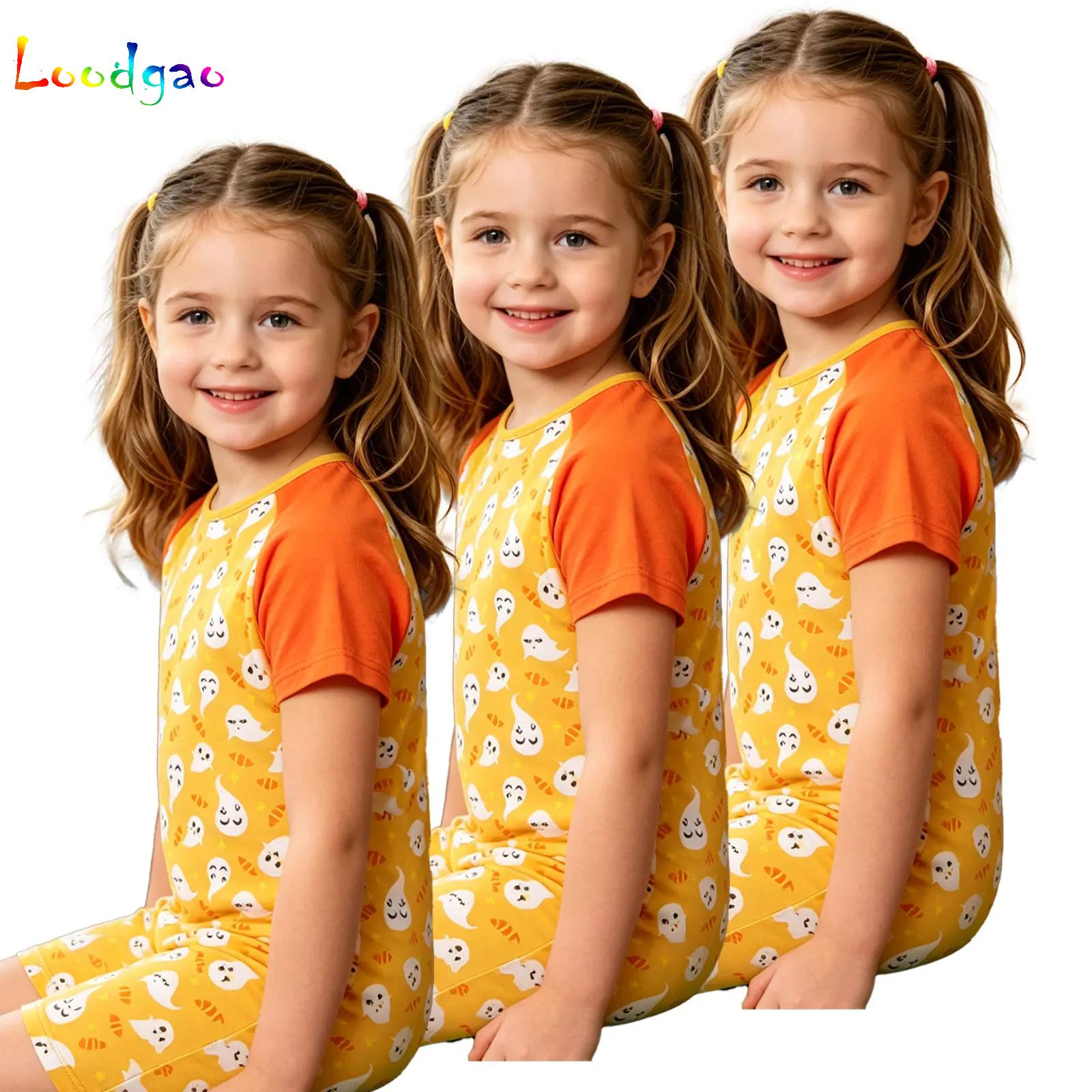 Summer Clothing Needs - ชุดจั๊มสูทเด็ก 3 ชิ้น สำหรับเด็กที่มีความต้องการพิเศษ แขนสั้น ซิปหลัง