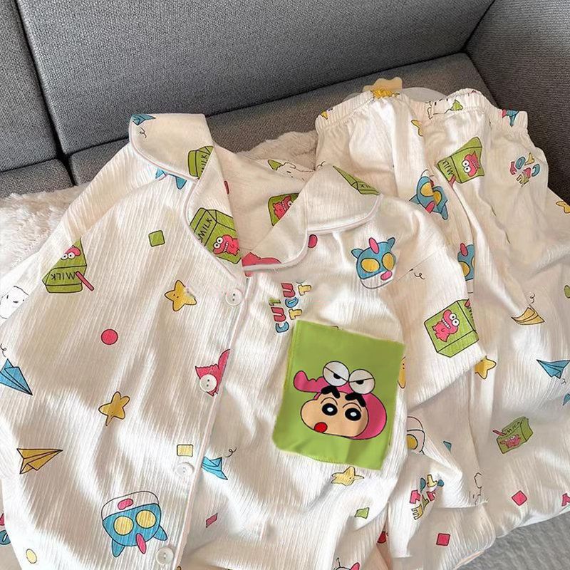 2 ชิ้นฤดูร้อนเครยอน ชินจังชุดน - Summer Away Clothing บทวิจารณ์และราคา
