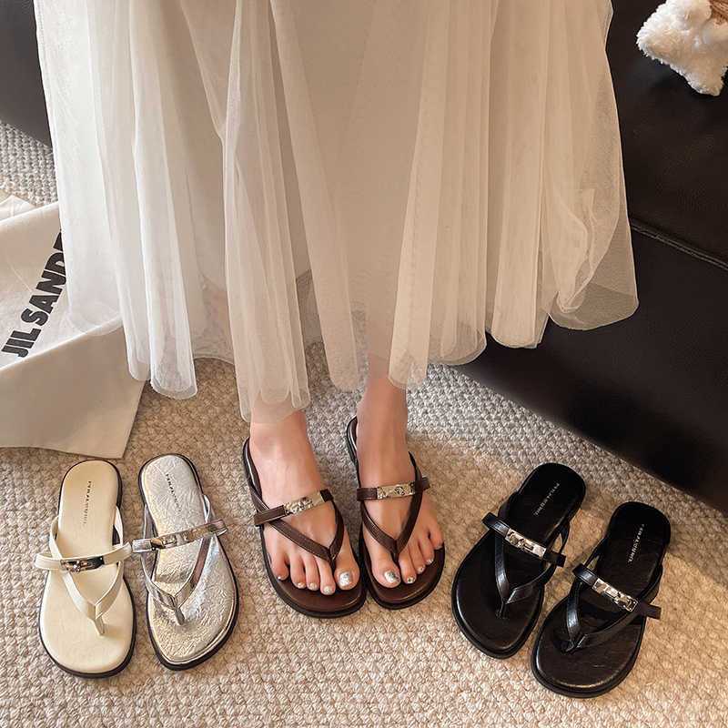 รองเท้าแตะแบบสวมสำหรับผู้หญิง  - Summer Clothing Korea บทวิจารณ์และราคา