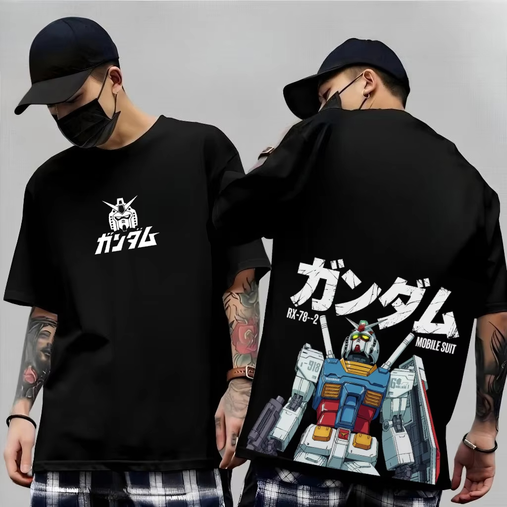 เสื้อยืดผู้ชายลายกันดั้ม RX-78 - Summer Rays Clothing บทวิจารณ์และราคา