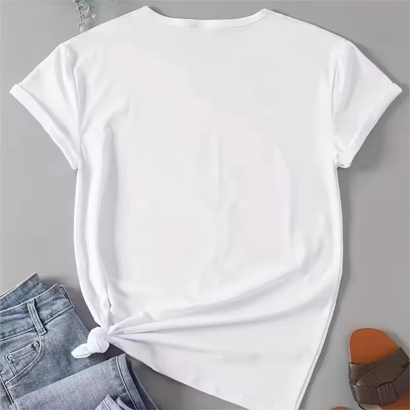 เสื้อยืดแฟชั่นผู้หญิงแขนสั้นลำ - Summer Clothing Guide บทวิจารณ์และราคา