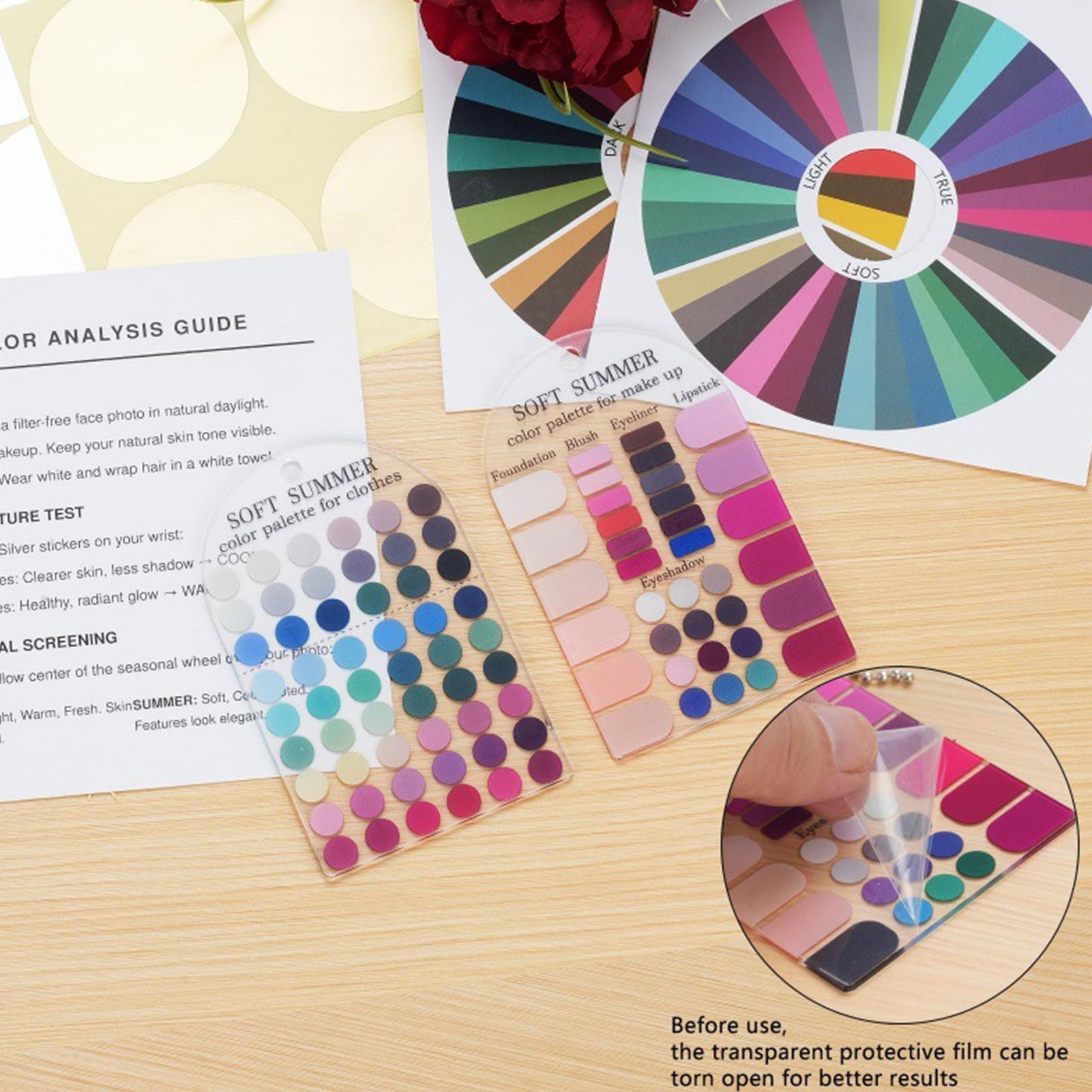 การ์ดสีอะคริลิคแบบนุ่ม 2 ชิ้น  - Summer Clothing Palette บทวิจารณ์และราคา