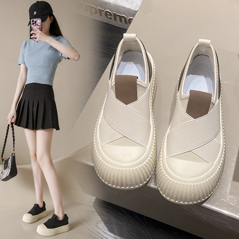 รองเท้าลำลองสไตล์เรโทรใหม่ปี 2 - Summer Clothing Korea บทวิจารณ์และราคา