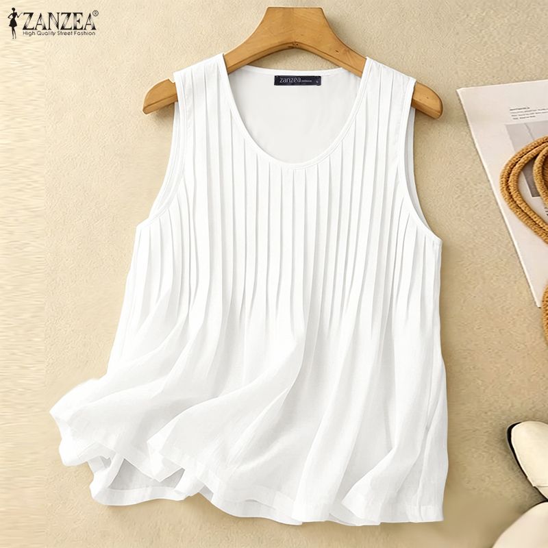 เสื้อกล้ามผู้หญิง ZANZEA สำหรั - Summer Clothing For Plus Size Women บทวิจารณ์และราคา
