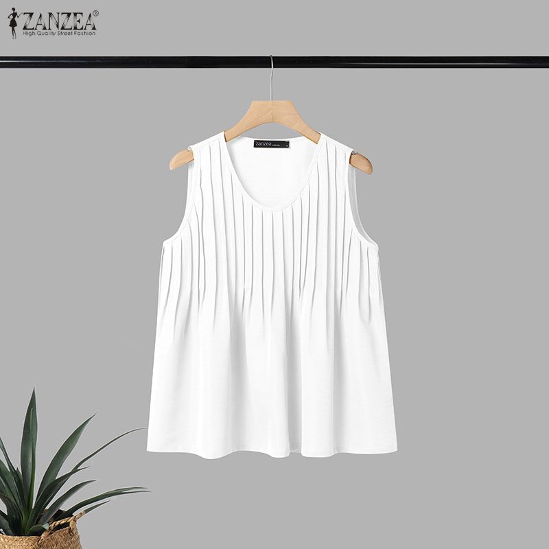 เสื้อกล้ามผู้หญิง ZANZEA สำหรั - Summer Clothing For Plus Size Women บทวิจารณ์และราคา