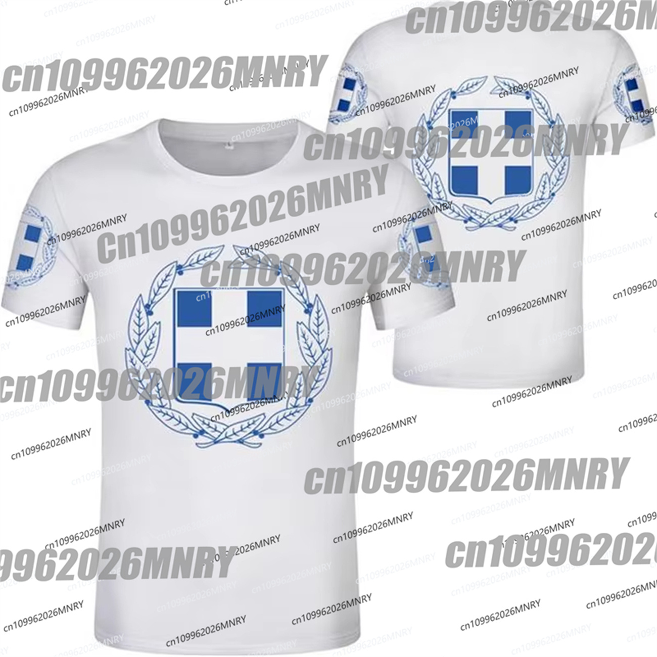 เสื้อยืดลายกราฟิกตราสัญลักษณ์เ - Summer Clothing For Greece บทวิจารณ์และราคา