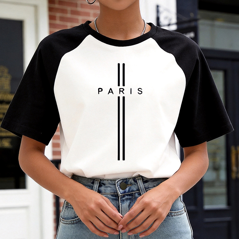 เสื้อยืดสไตล์เกาหลียุค 90s Y2k - Summer Clothing In Paris บทวิจารณ์และราคา