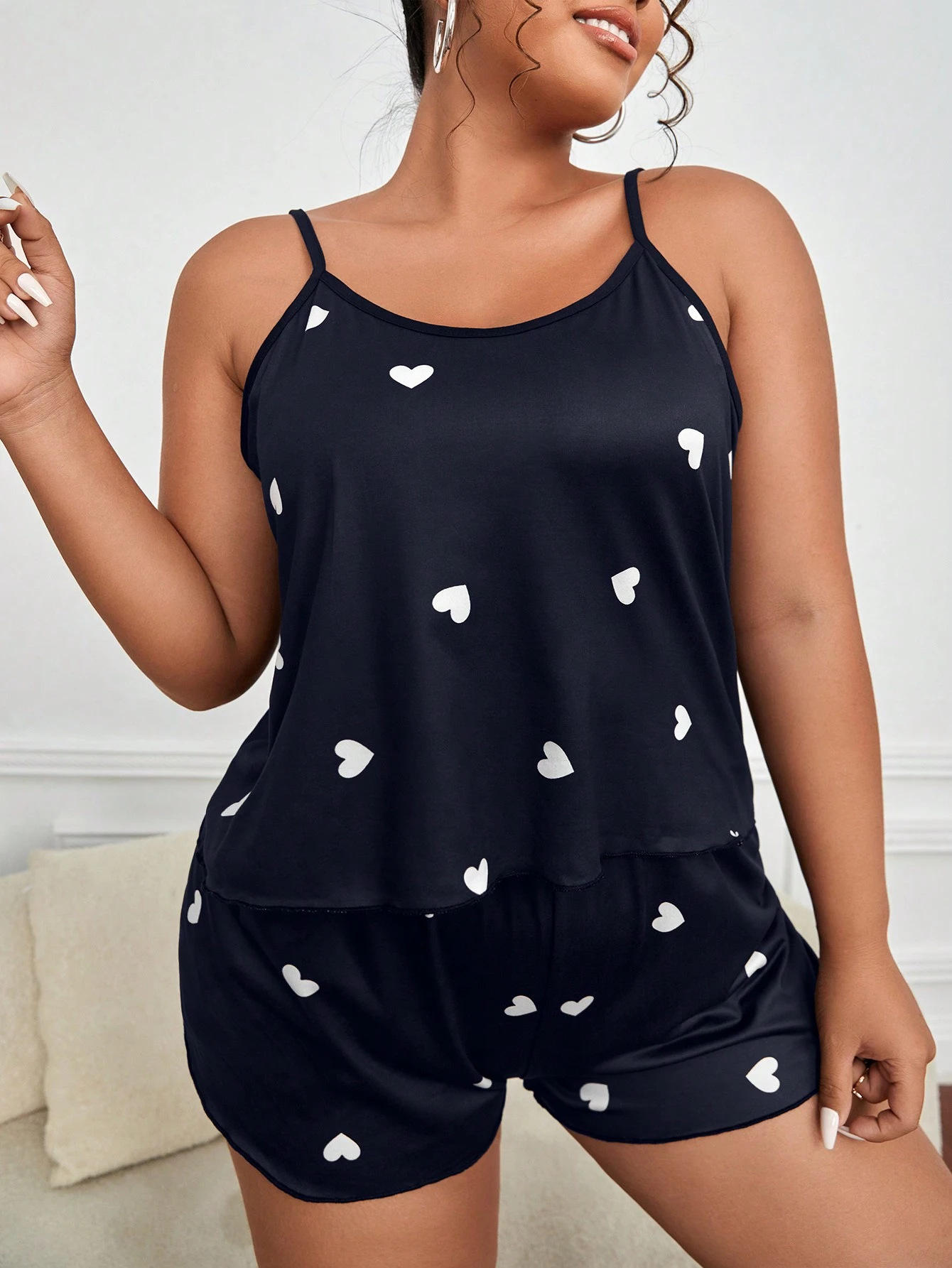 2 ชิ้นชุดนอนชุดสำหรับสตรีชุดนอ - Summer Clothing For Plus Size Women บทวิจารณ์และราคา