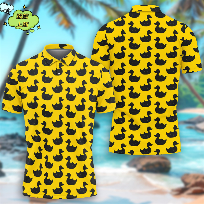 Cute Yellow Duck 3D Printing P - Summer Duck Clothing บทวิจารณ์และราคา