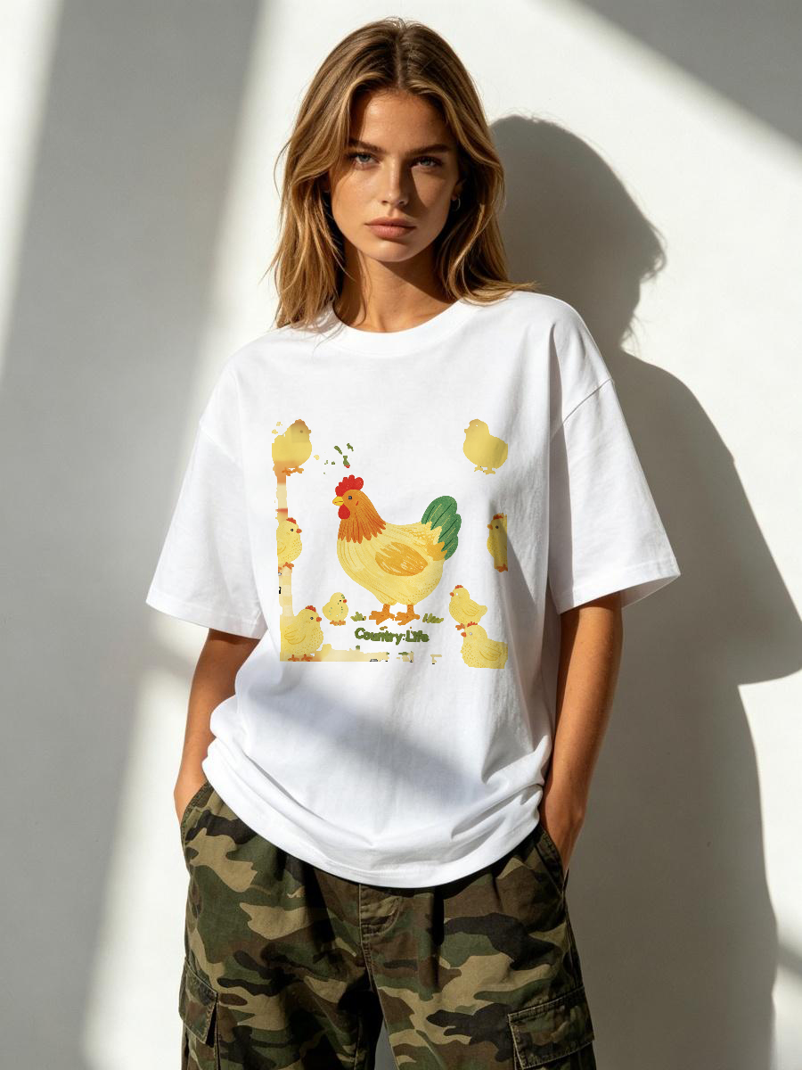 เสื้อยืดสีเขียว ผ้าฝ้าย ทรงทรอ - Summer Clothing Guide บทวิจารณ์และราคา