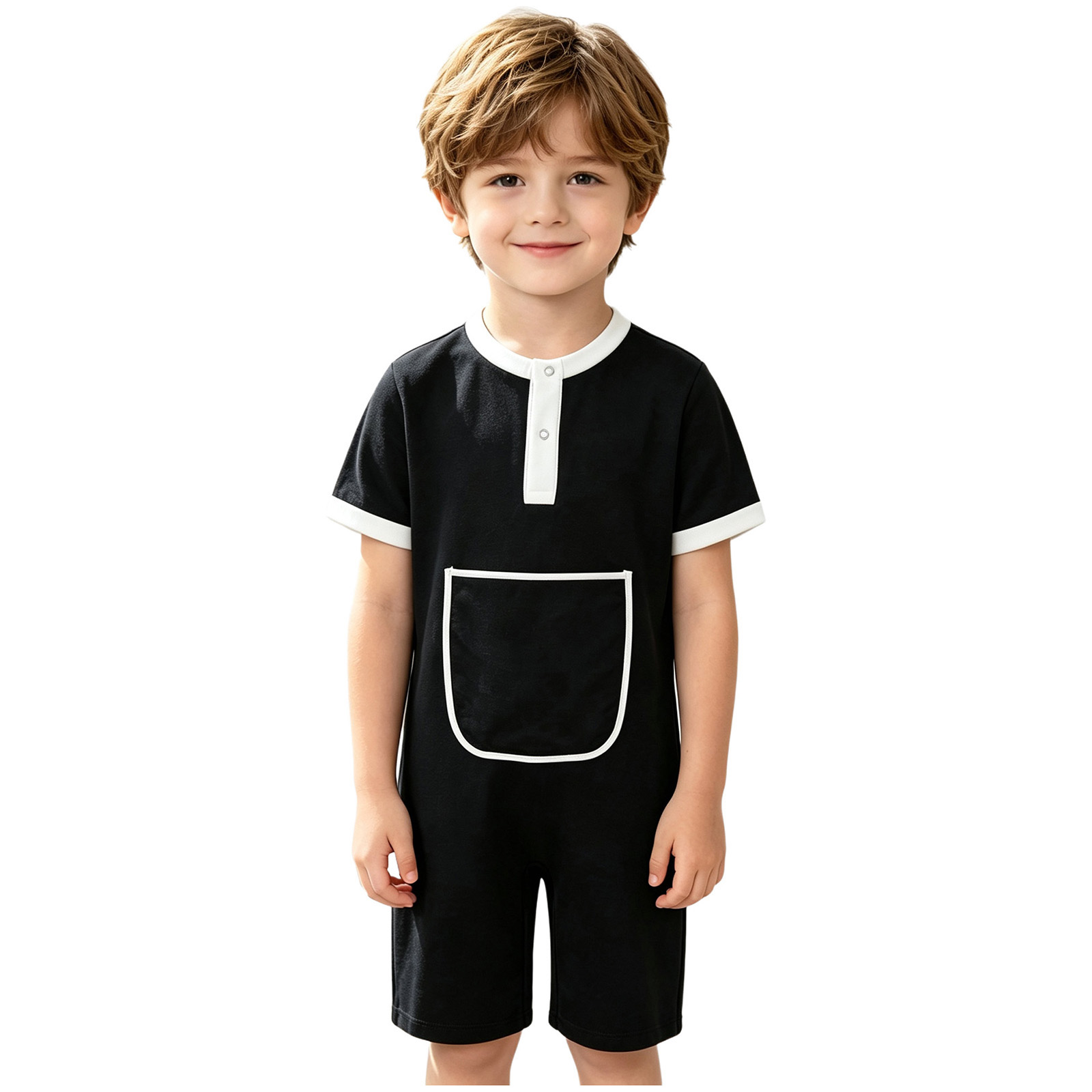 ชุดจั๊มสูทเด็กชายเด็กหญิงแบบกด - Summer Clothing Needs บทวิจารณ์และราคา