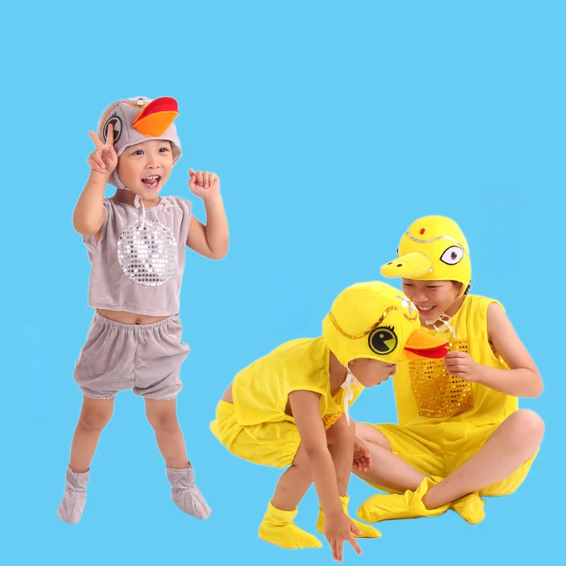 ชุดแฟนซีเด็กชายเด็กหญิง รูปเป็ - Summer Duck Clothing บทวิจารณ์และราคา