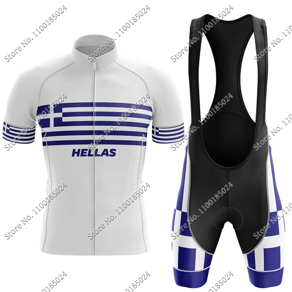 Hellas ทีมขี่จักรยาน Jersey ชุ - Summer Clothing For Greece บทวิจารณ์และราคา