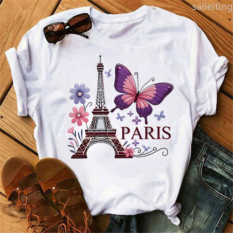 90 สีดอกไม้ผีเสื้อปารีสออกแบบพ - Summer Clothing In Paris บทวิจารณ์และราคา
