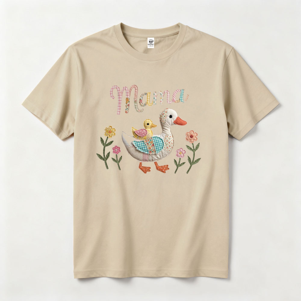 เสื้อยืดผู้หญิงลายเป็ดแม่บ้านส - Summer Duck Clothing บทวิจารณ์และราคา