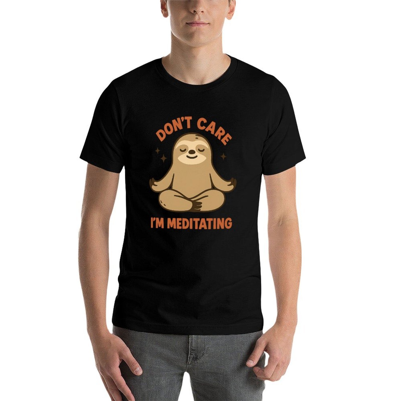 Don't Care I'm Meditating Chil - Summer Clothing Quotes บทวิจารณ์และราคา