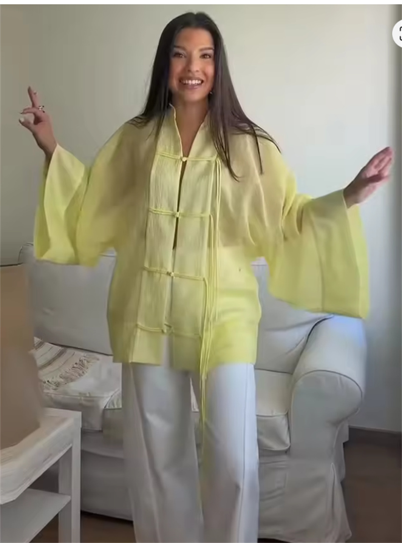 เสื้อเชิ้ตผู้หญิง 2026 รุ่นใหม - Yellow Summer Clothing บทวิจารณ์และราคา