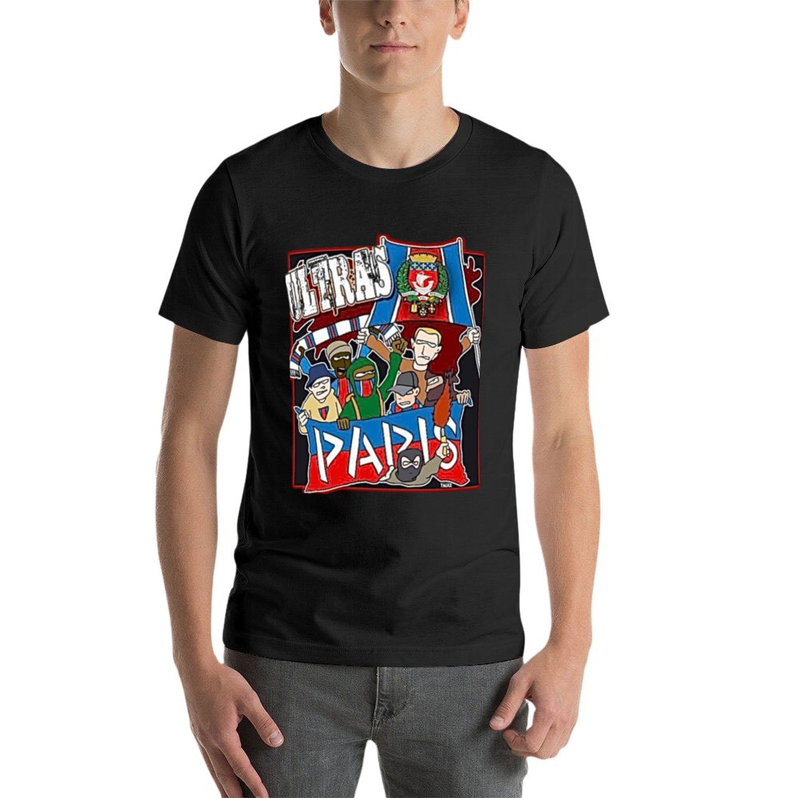 เสื้อยืด ultras Paris เสื้อยืด - Summer Clothing In Paris บทวิจารณ์และราคา