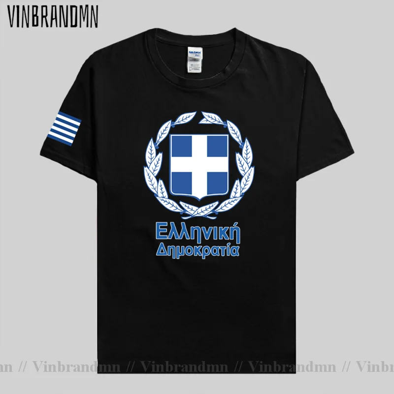 กรีซผู้ชายTเสื้อแฟชั่น 2021 Je - Summer Clothing For Greece บทวิจารณ์และราคา