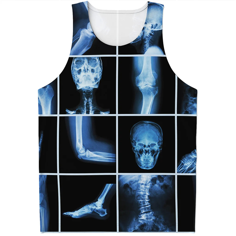 2024เสื้อกล้าม X-ray แขนกุดลาย - Summer Rays Clothing บทวิจารณ์และราคา