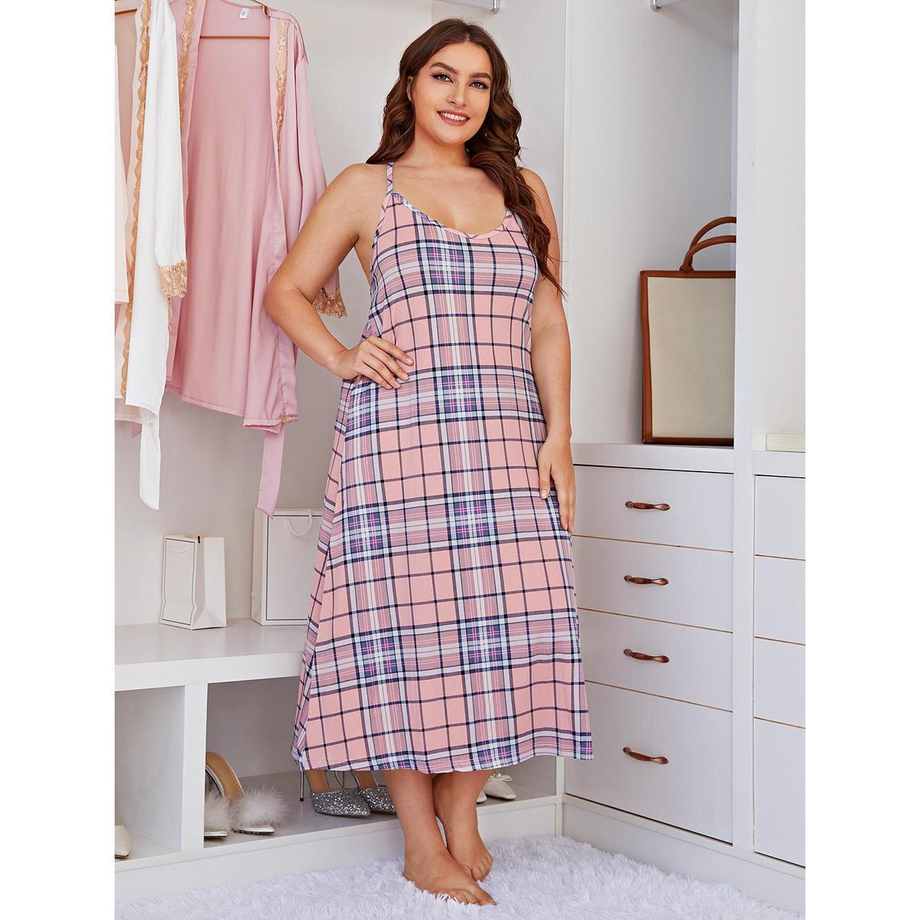 ชุดนอนไซส์ใหญ่สำหรับผู้หญิง น้ - Summer Clothing For Plus Size Women บทวิจารณ์และราคา